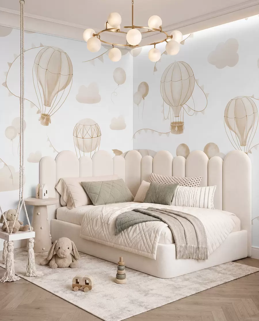 wall murals Cepelini u boji peska w08765v4