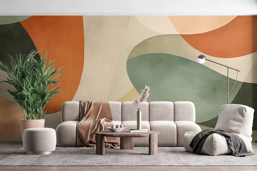 wall murals Апстрактна композиција w03094