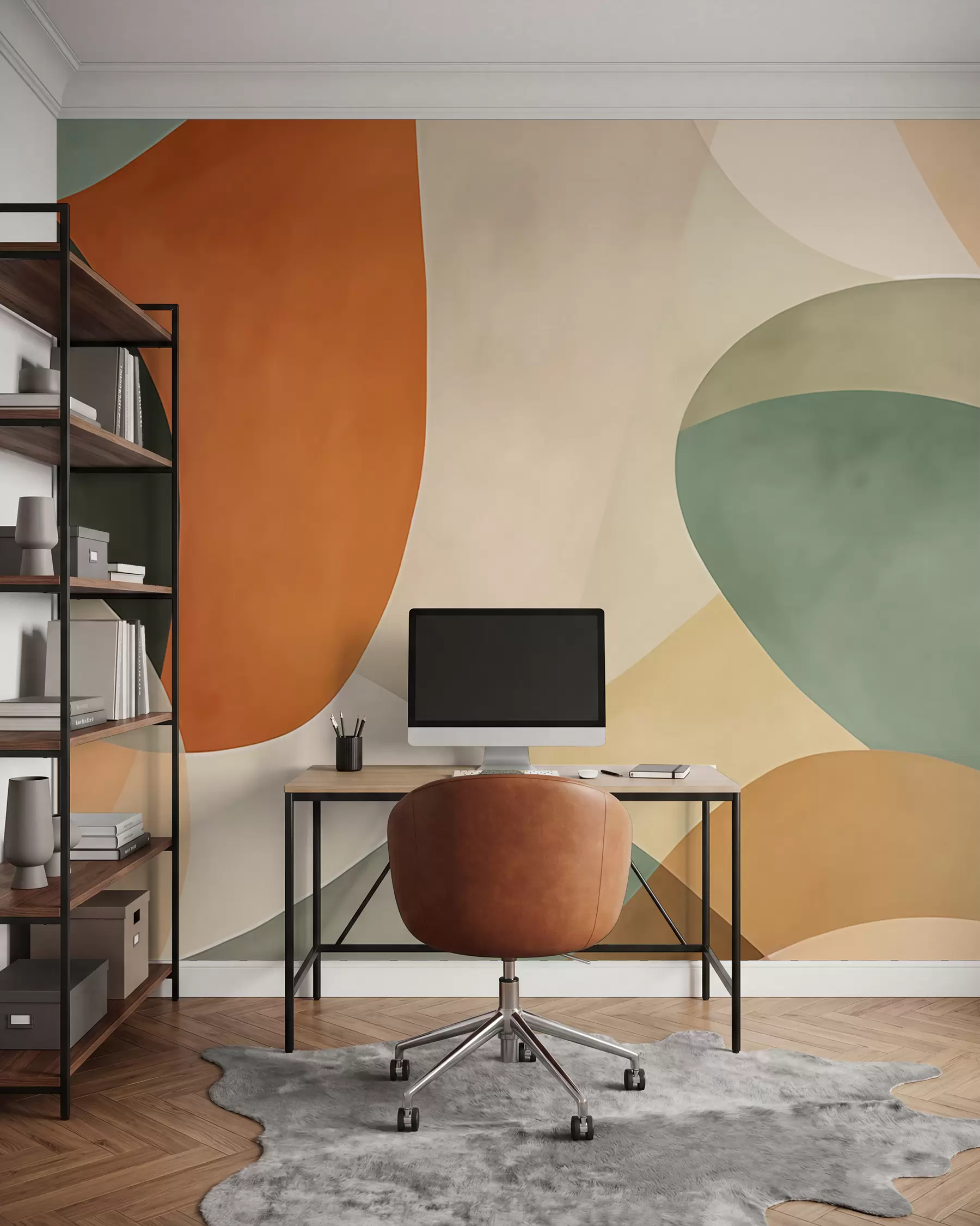 wall murals Апстрактна композиција w03094