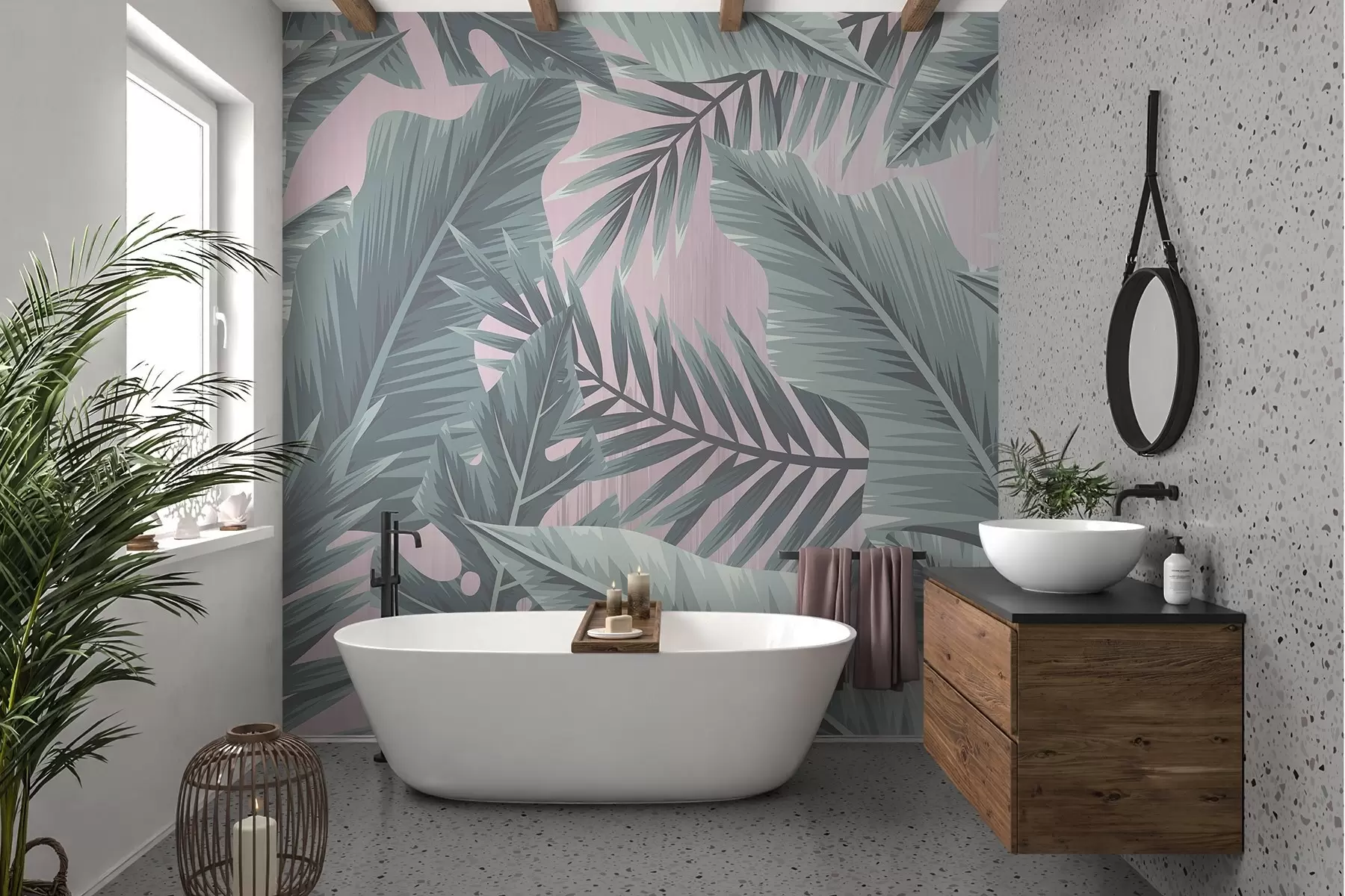 wall murals Тропицал Софтнесс w03251