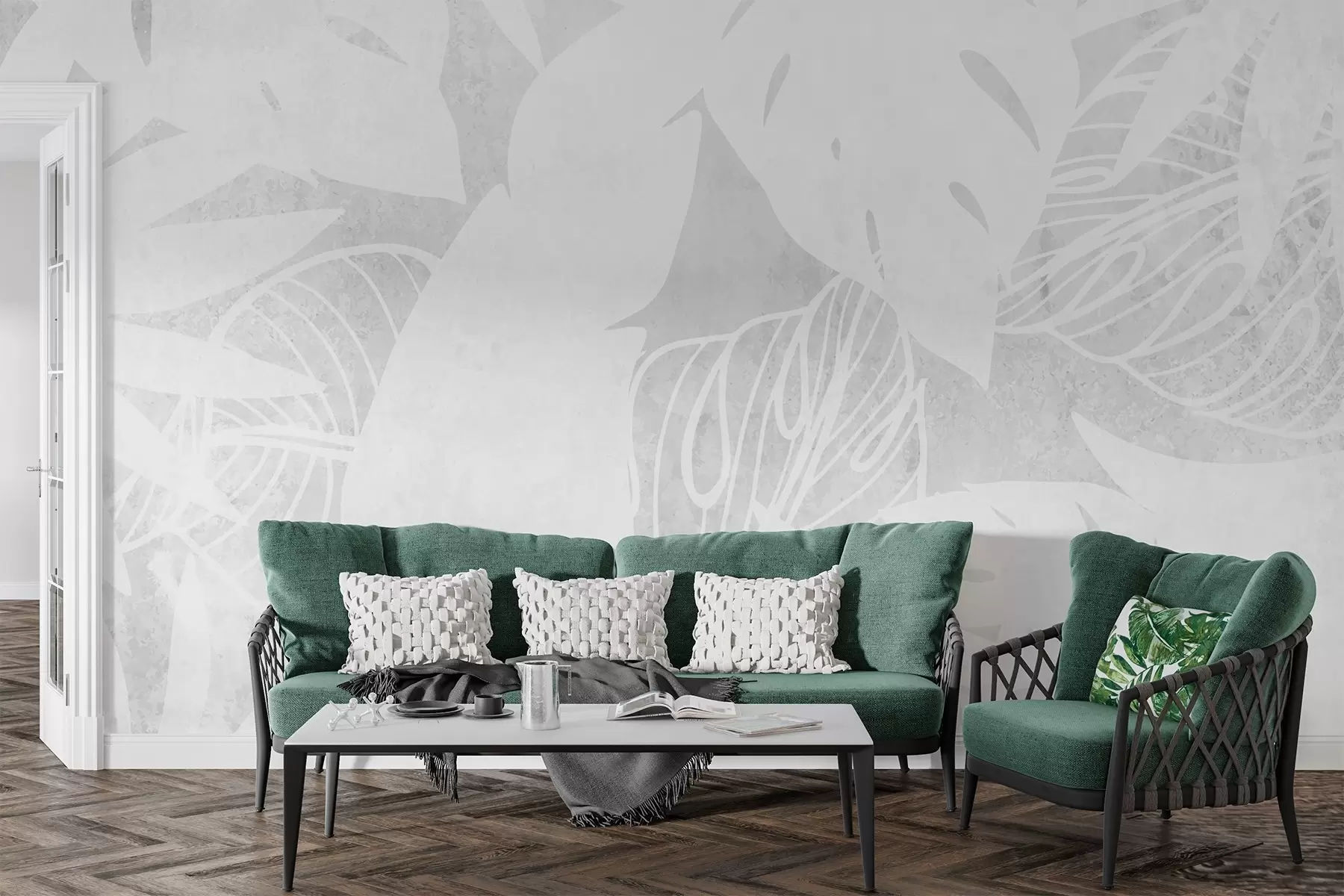 wall murals Апстрактни цветни узорак w03270