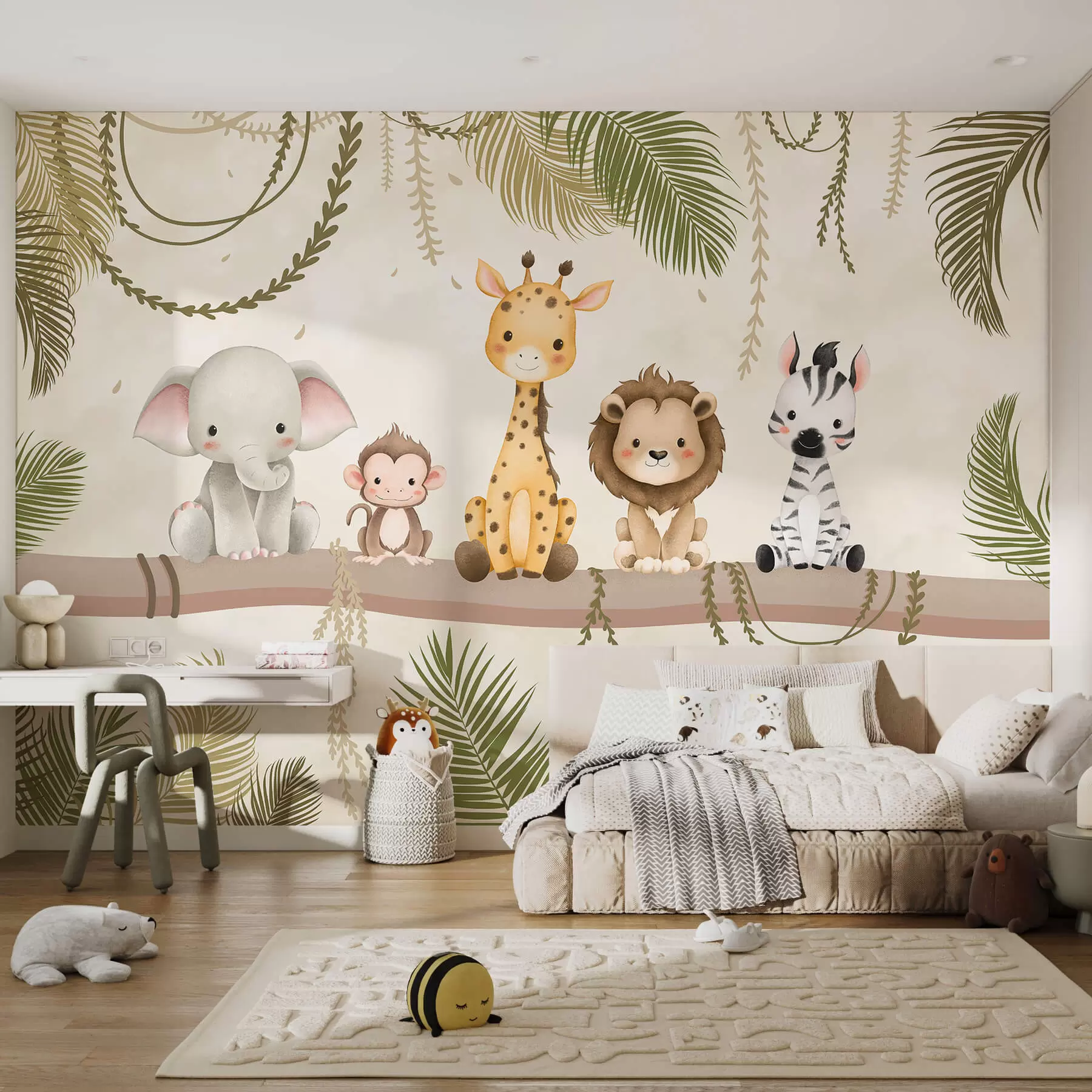 wall murals Слатке тропске животиње w03166