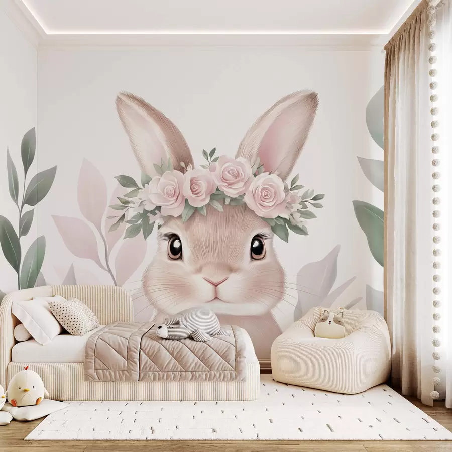 wall murals Велики слатки зеко w03169