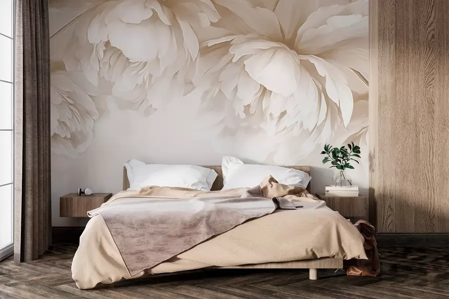 wall murals Пеониес w03239