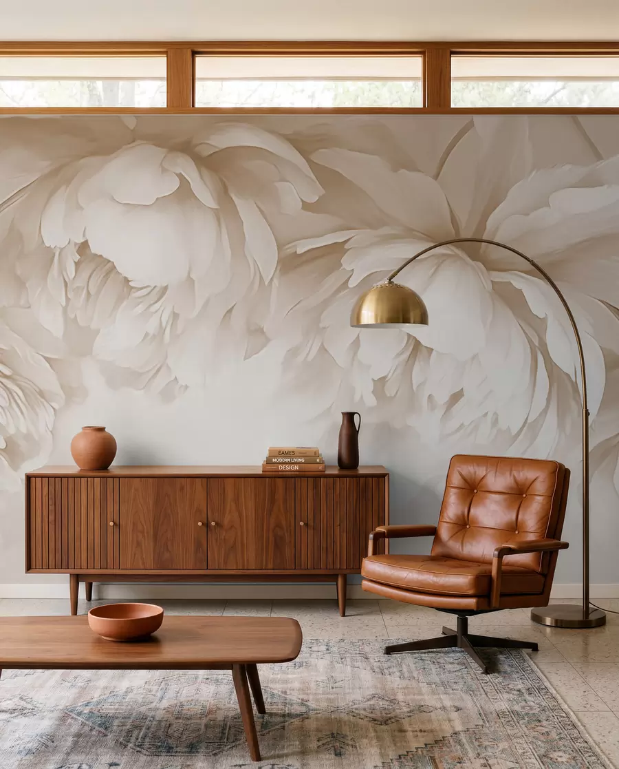 wall murals Пеониес w03239