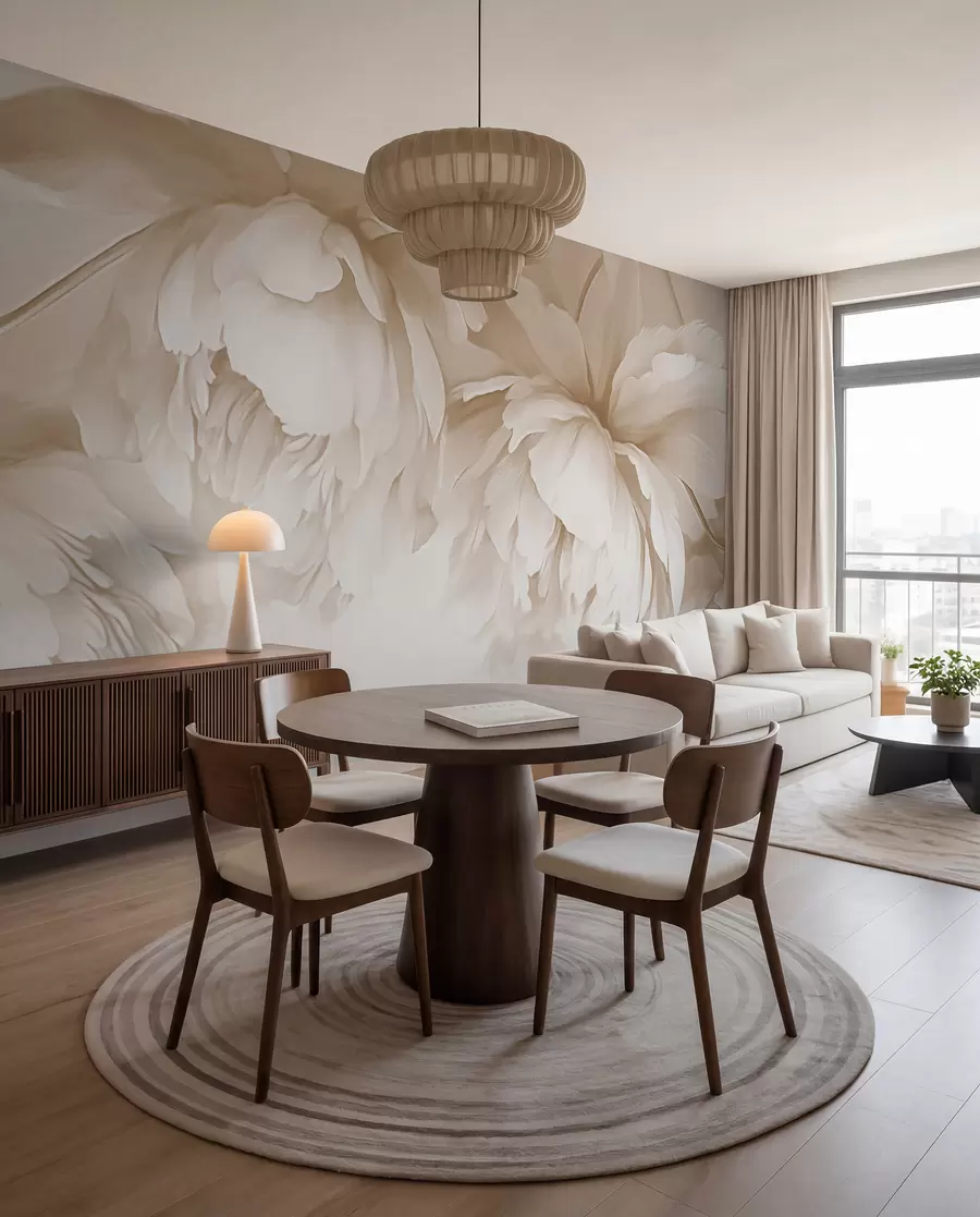 wall murals Пеониес w03239