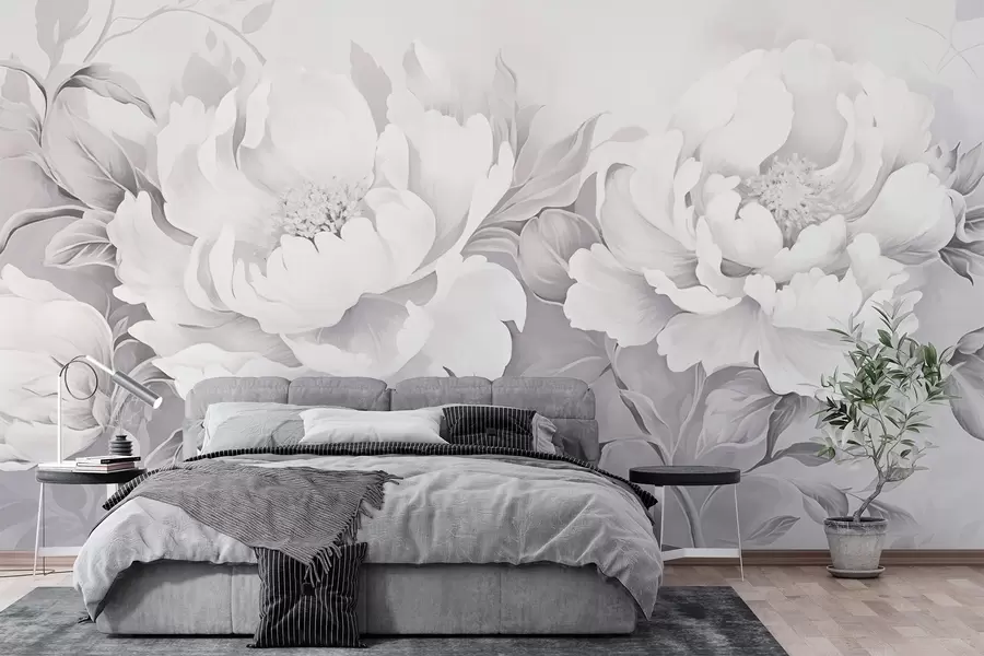 wall murals Пеониес w03241