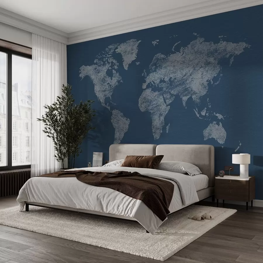 wall murals Текстурна мапа света w03312v1