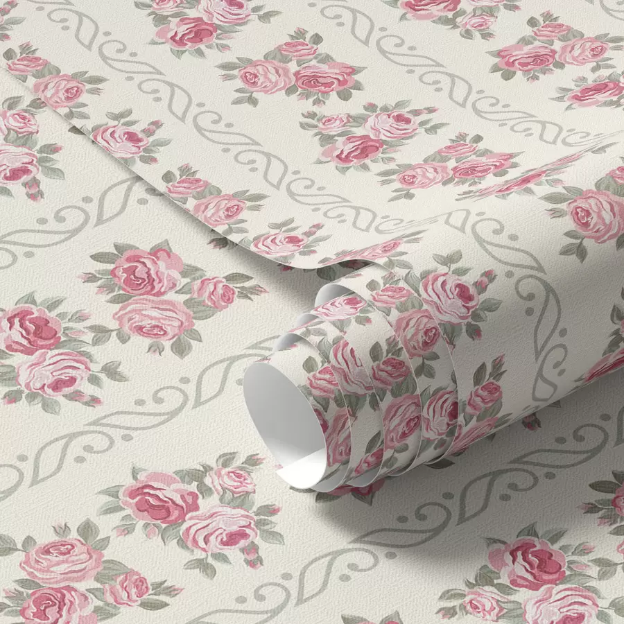 wall murals Вертикалне пруге ружа a00028