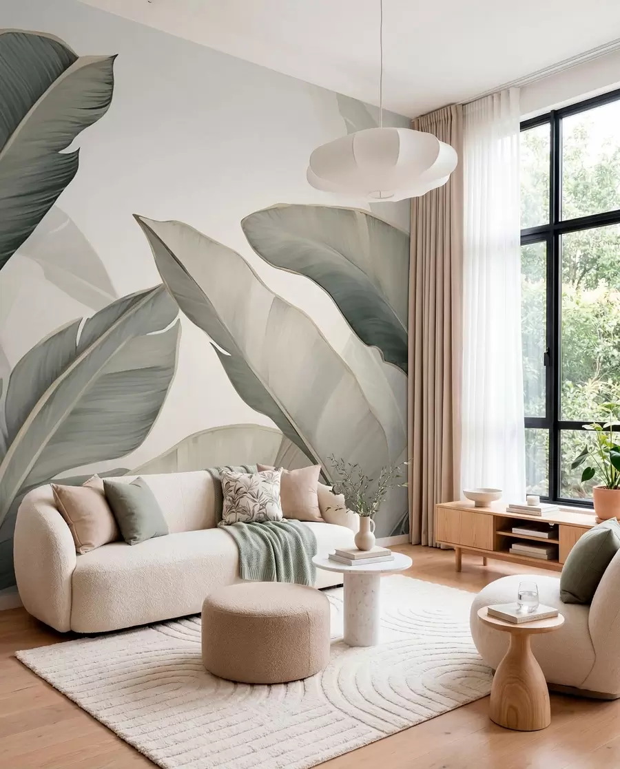 wall murals Тропско лишће w03427