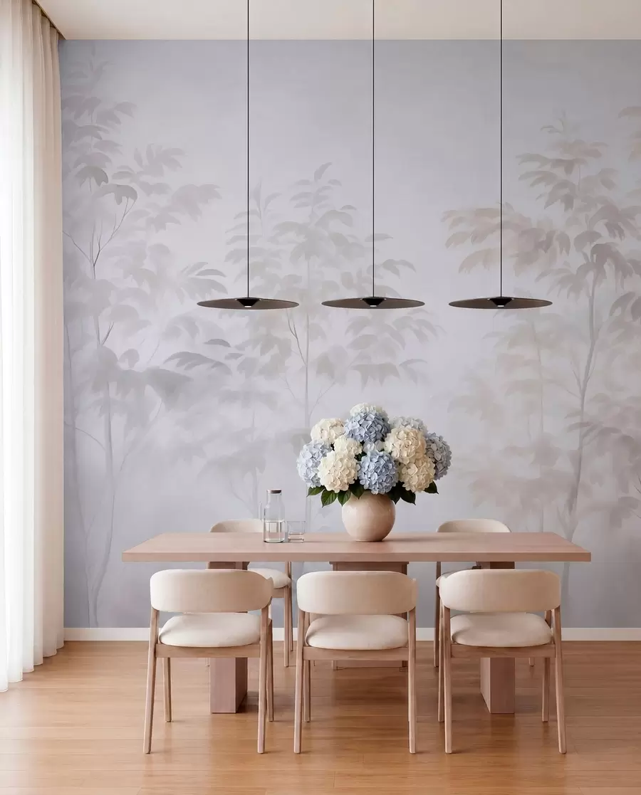 wall murals Дрвеће имитација акварела w03474v1