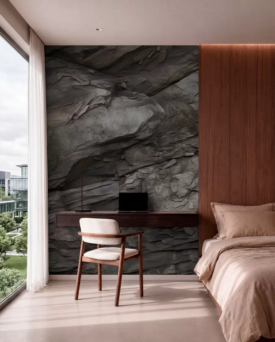 wall murals Осликан камени зид w03554