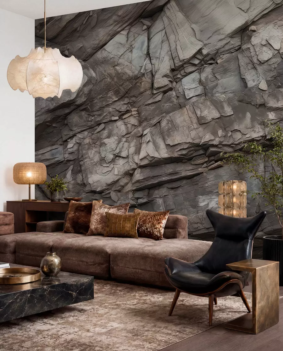 wall murals Осликан камени зид w03554