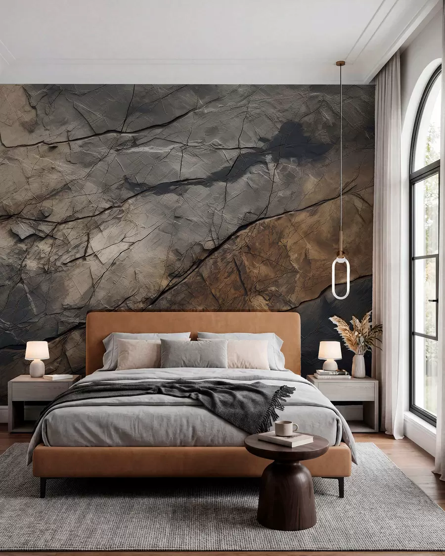 wall murals Осликан зид у акварелу w03561