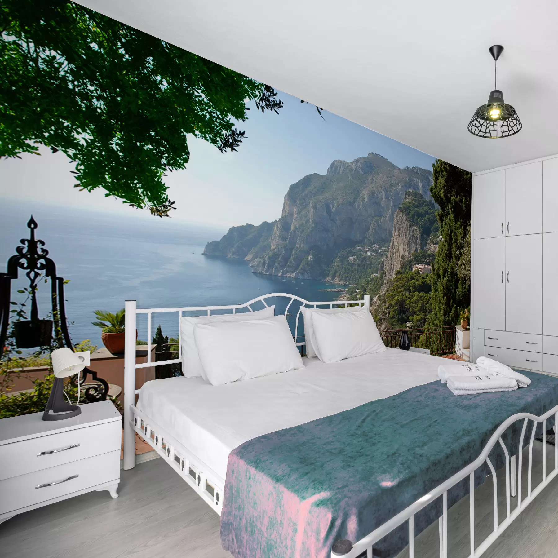 wall murals медитерански пејзаж u53438