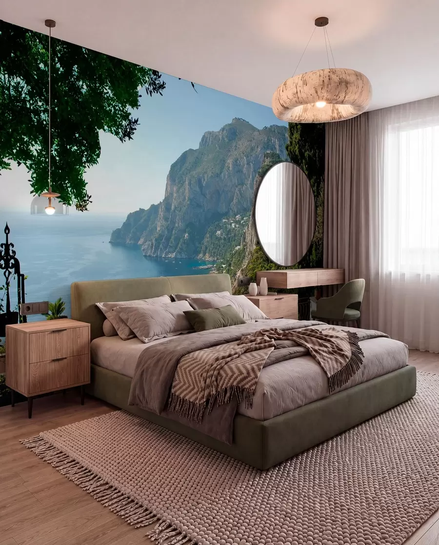 wall murals медитерански пејзаж u53438