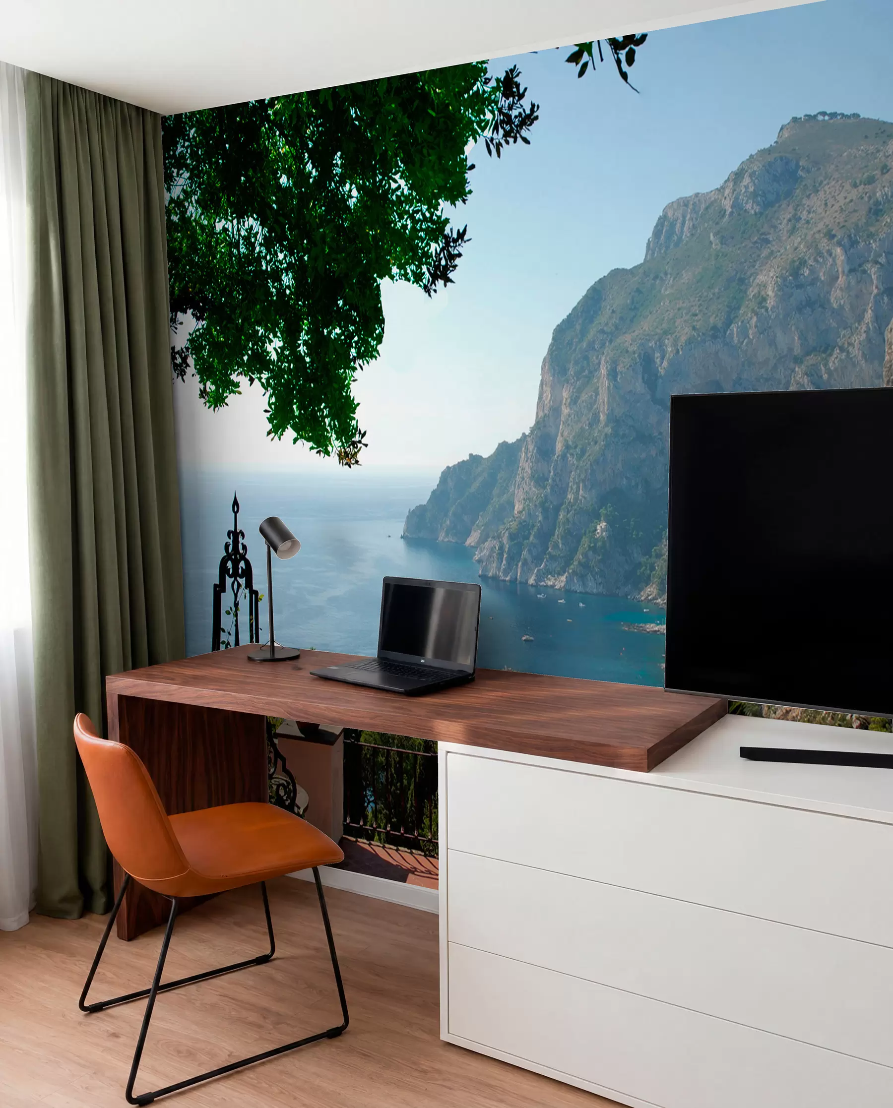 wall murals медитерански пејзаж u53438