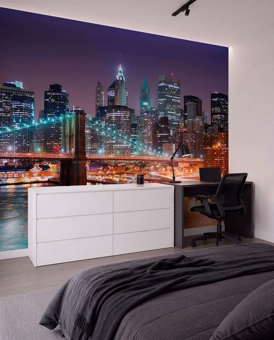 wall murals Брооклин Бридге, Њујорк u57210
