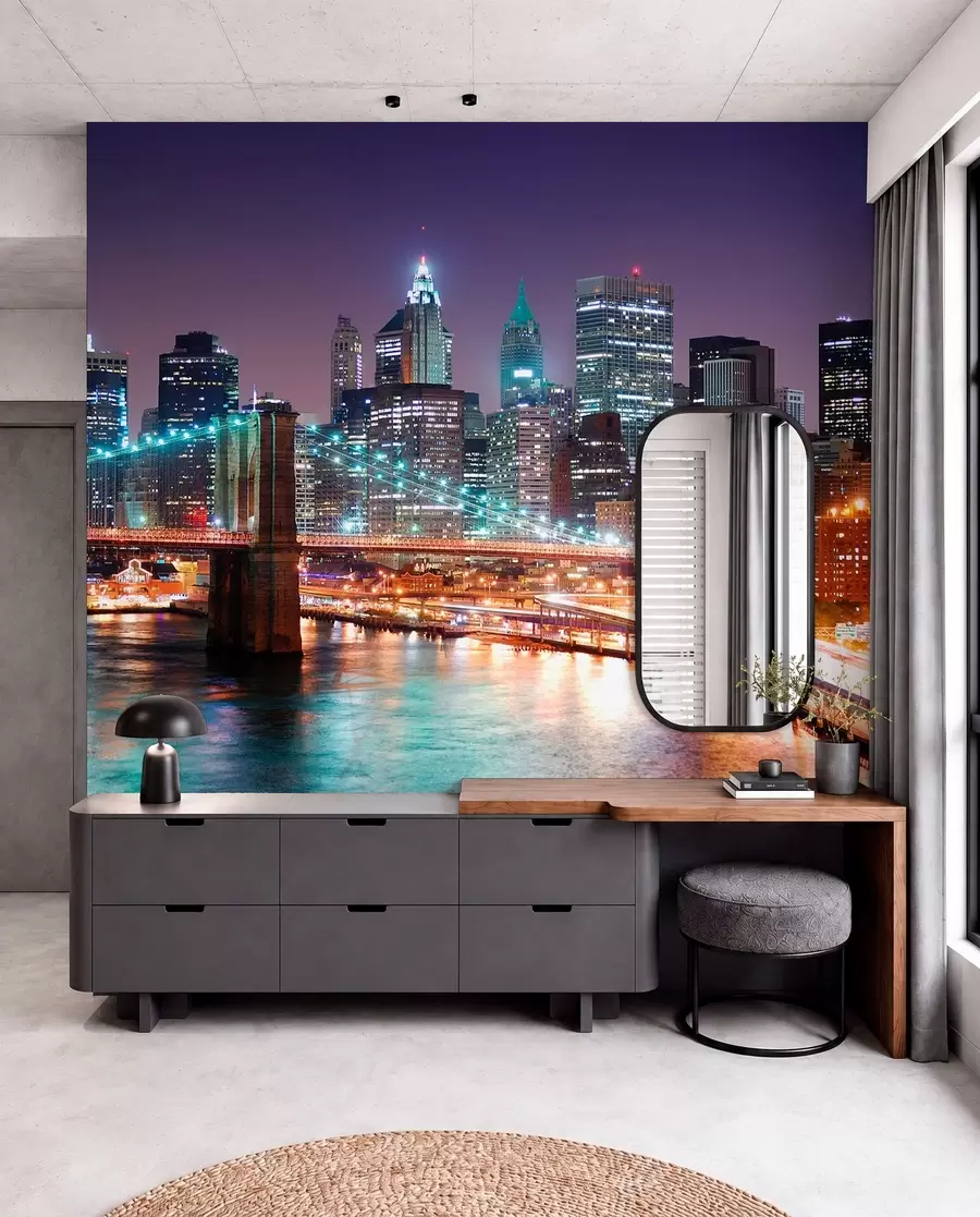 wall murals Брооклин Бридге, Њујорк u57210
