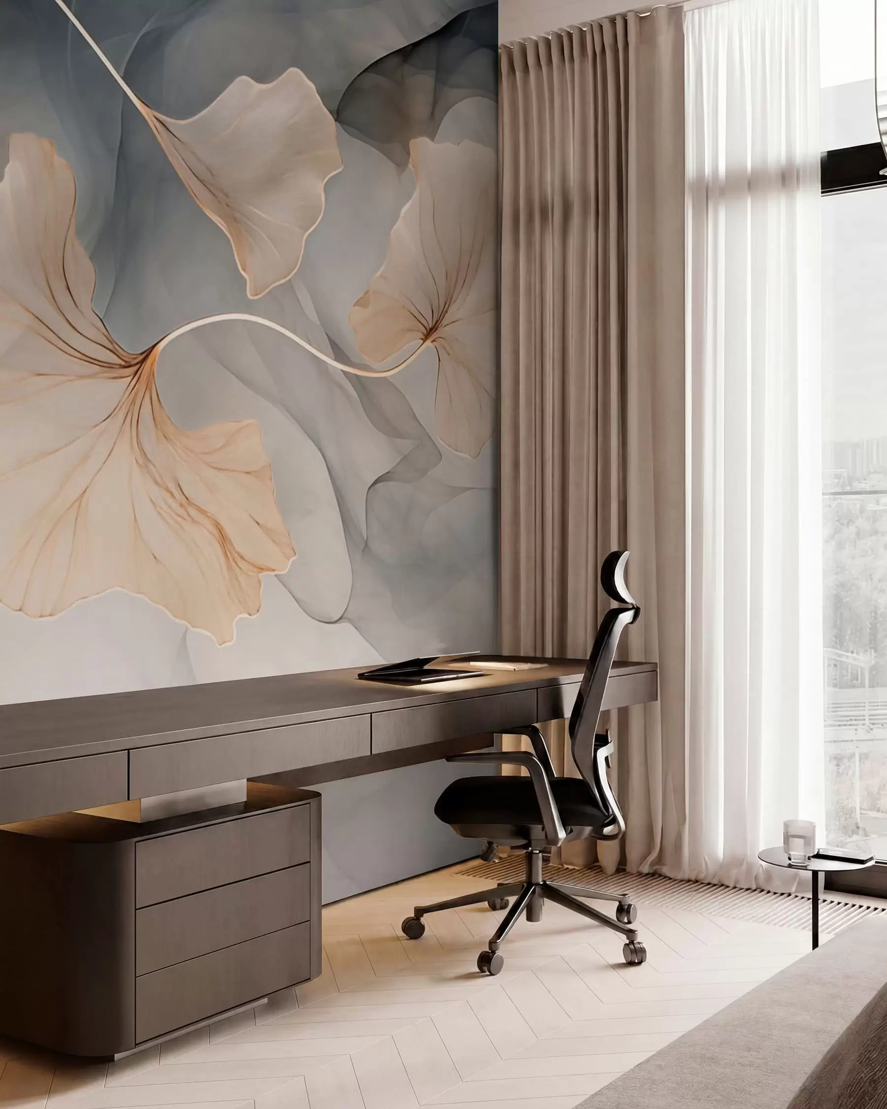 wall murals Апстрактна слика гинка w03511