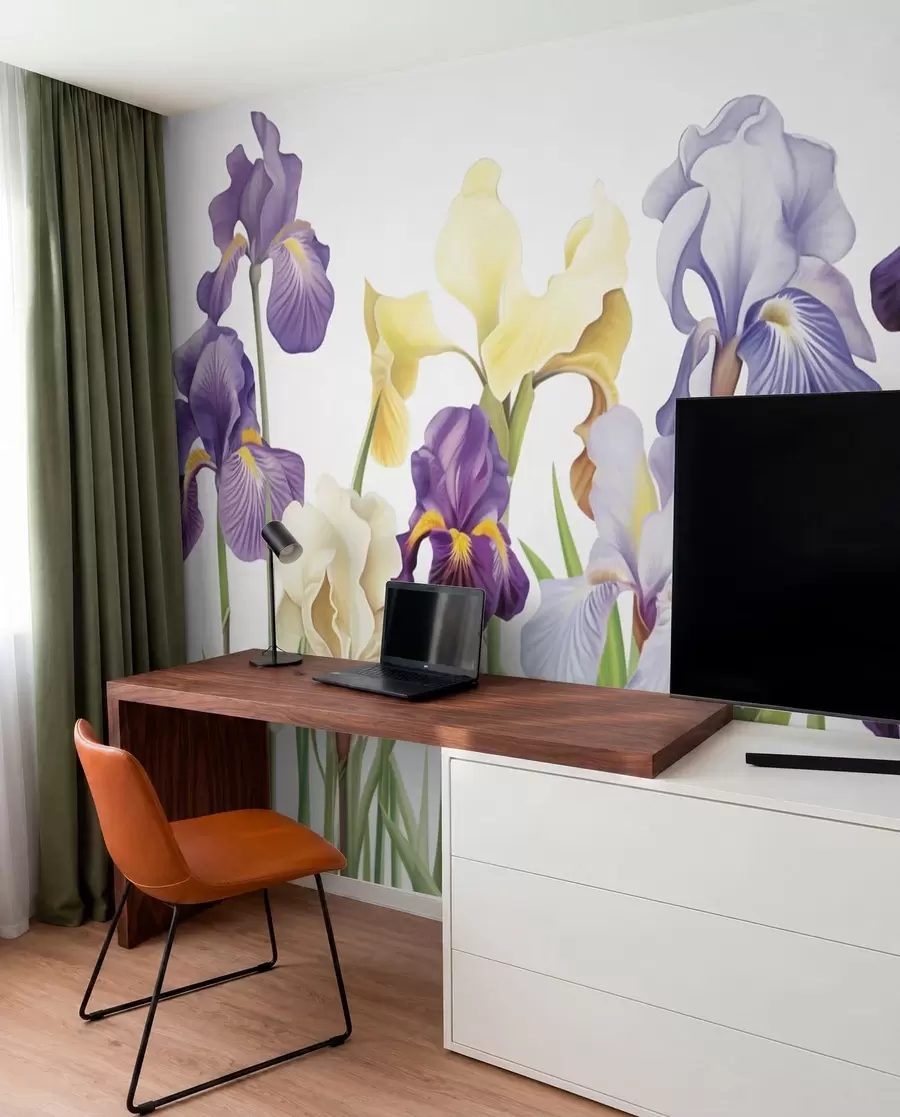 wall murals Цвеће ириса w03641