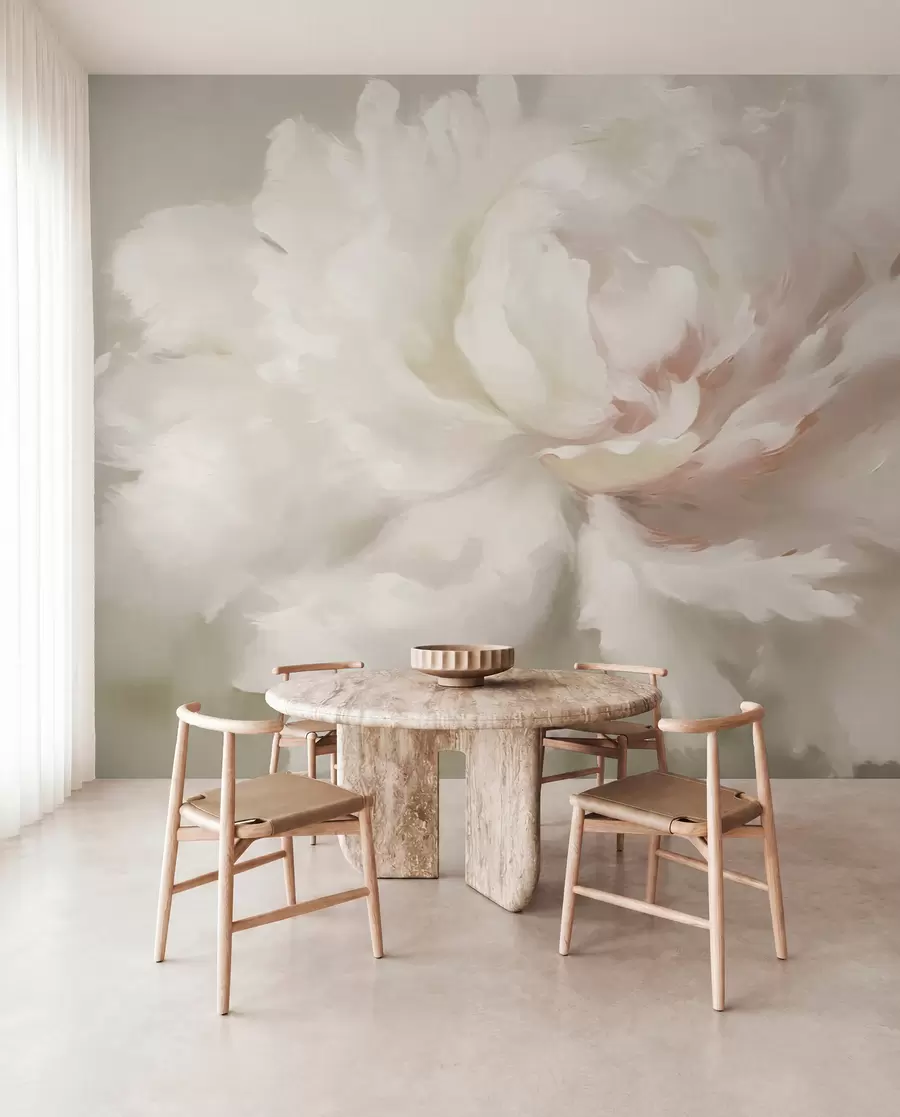 wall murals Велики цвет божура w03642