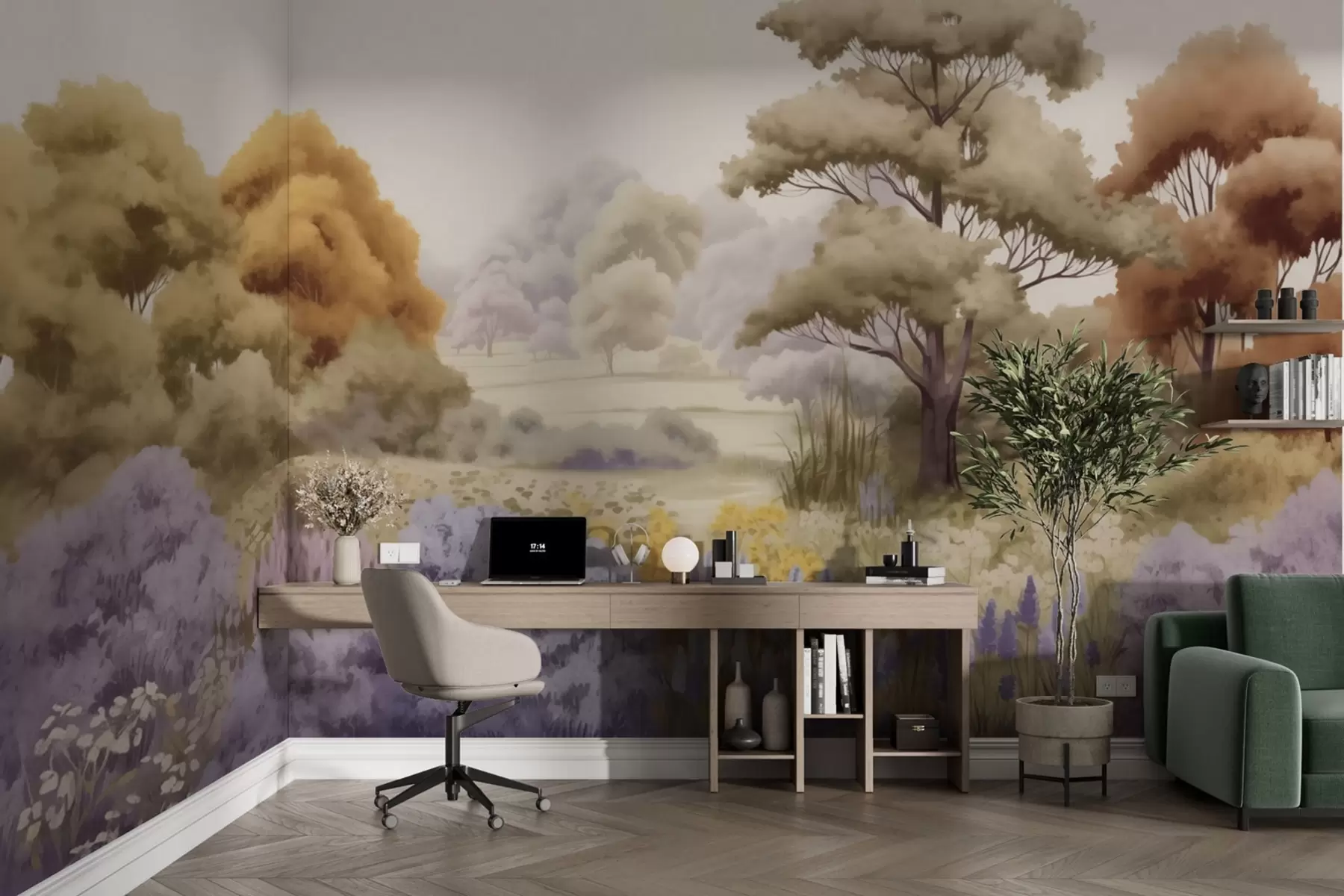 wall murals Шарена јесења шума w03693