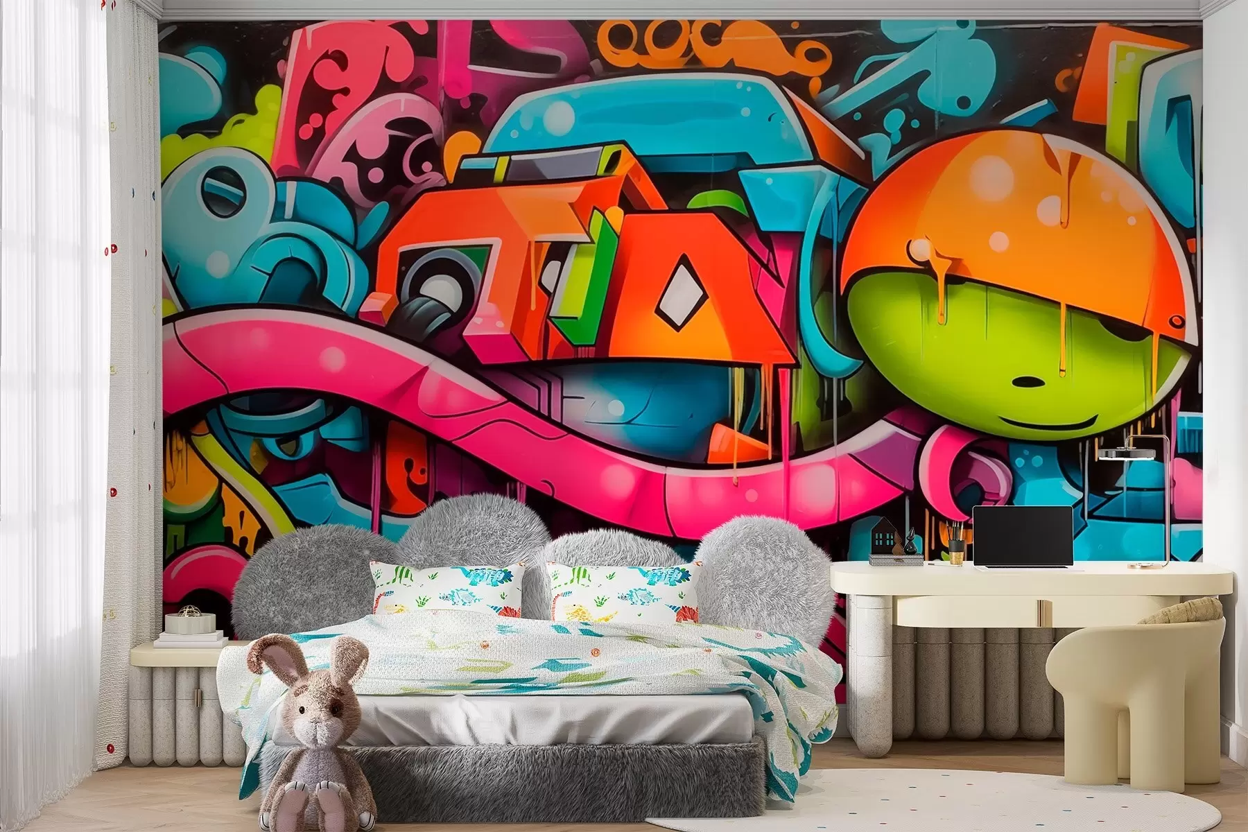 wall murals Светли графити w03688