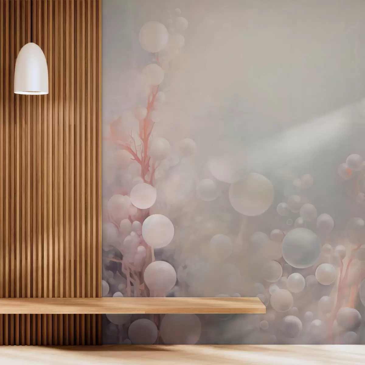 wall murals Апстрактни мехурићи w03771