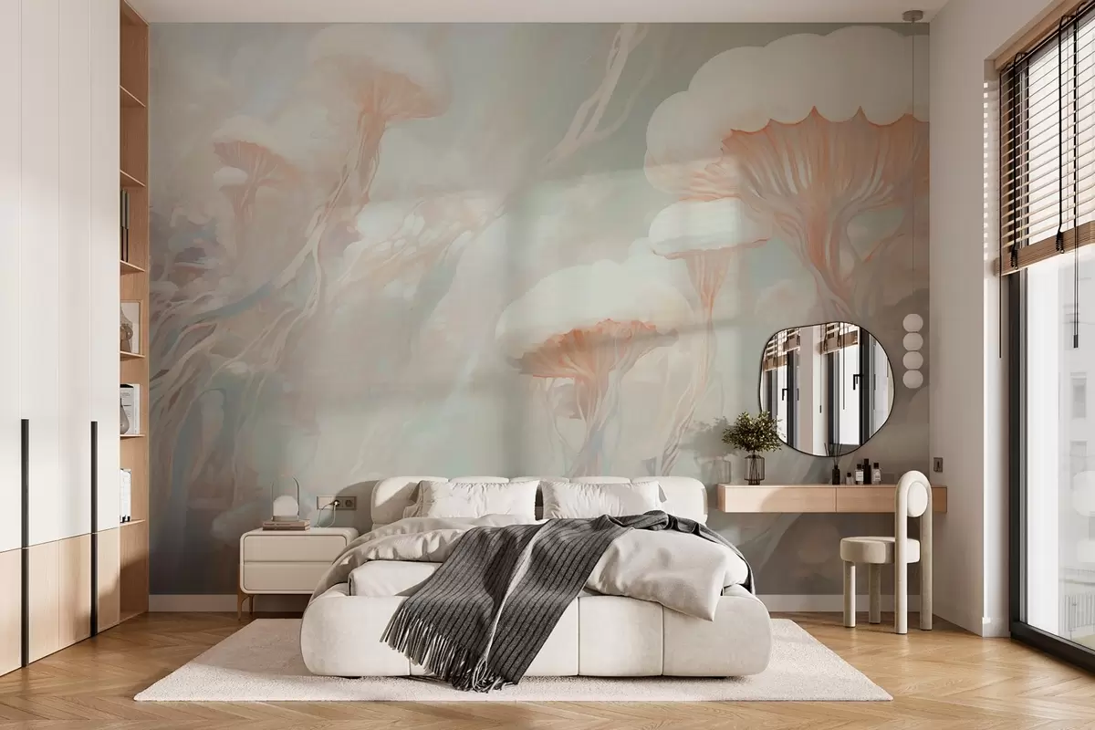 wall murals Апстрактна медуза w03773