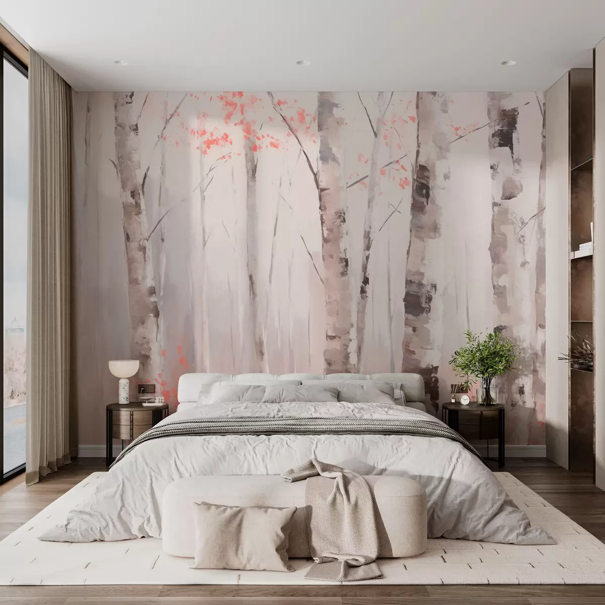 wall murals Бирцх Форест w03746