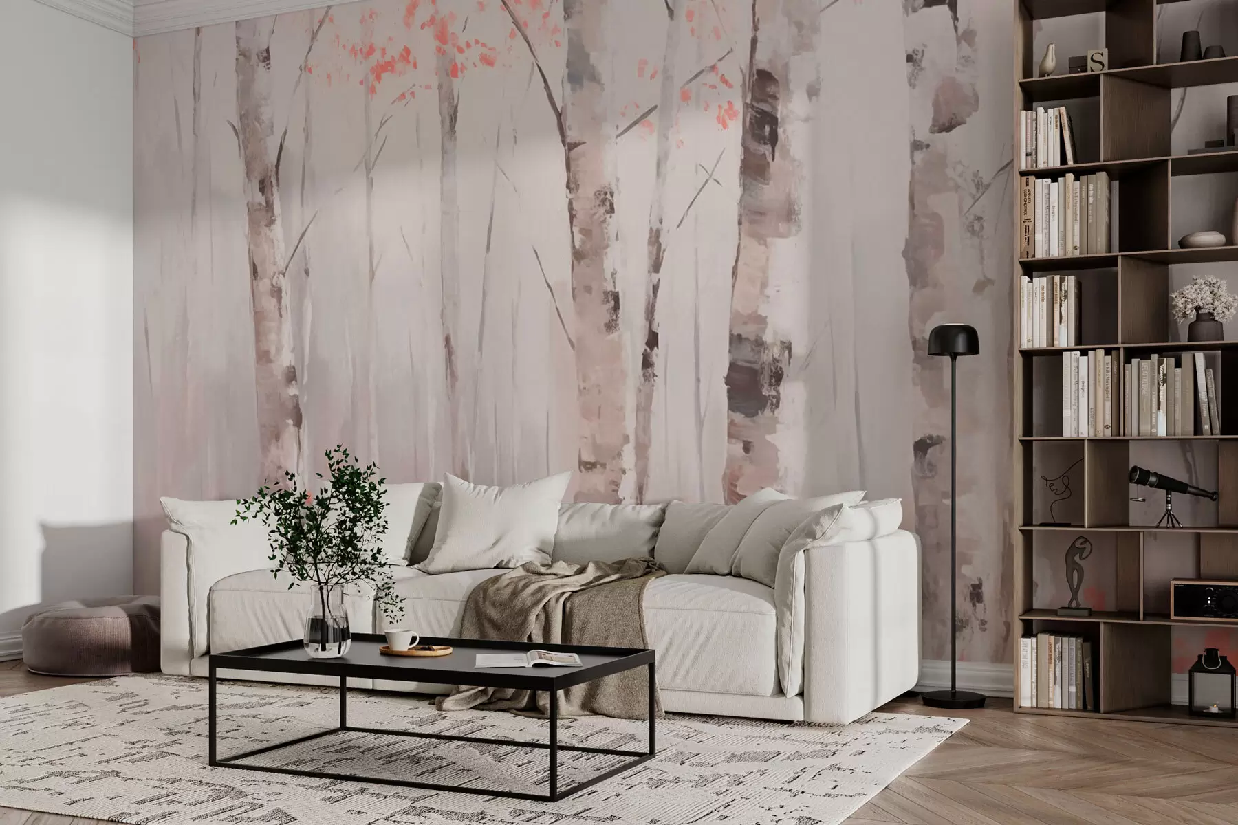 wall murals Бирцх Форест w03746