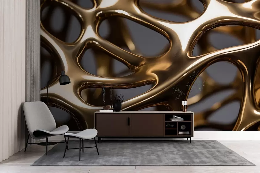 wall murals Велики волуметријски обрасци w03816