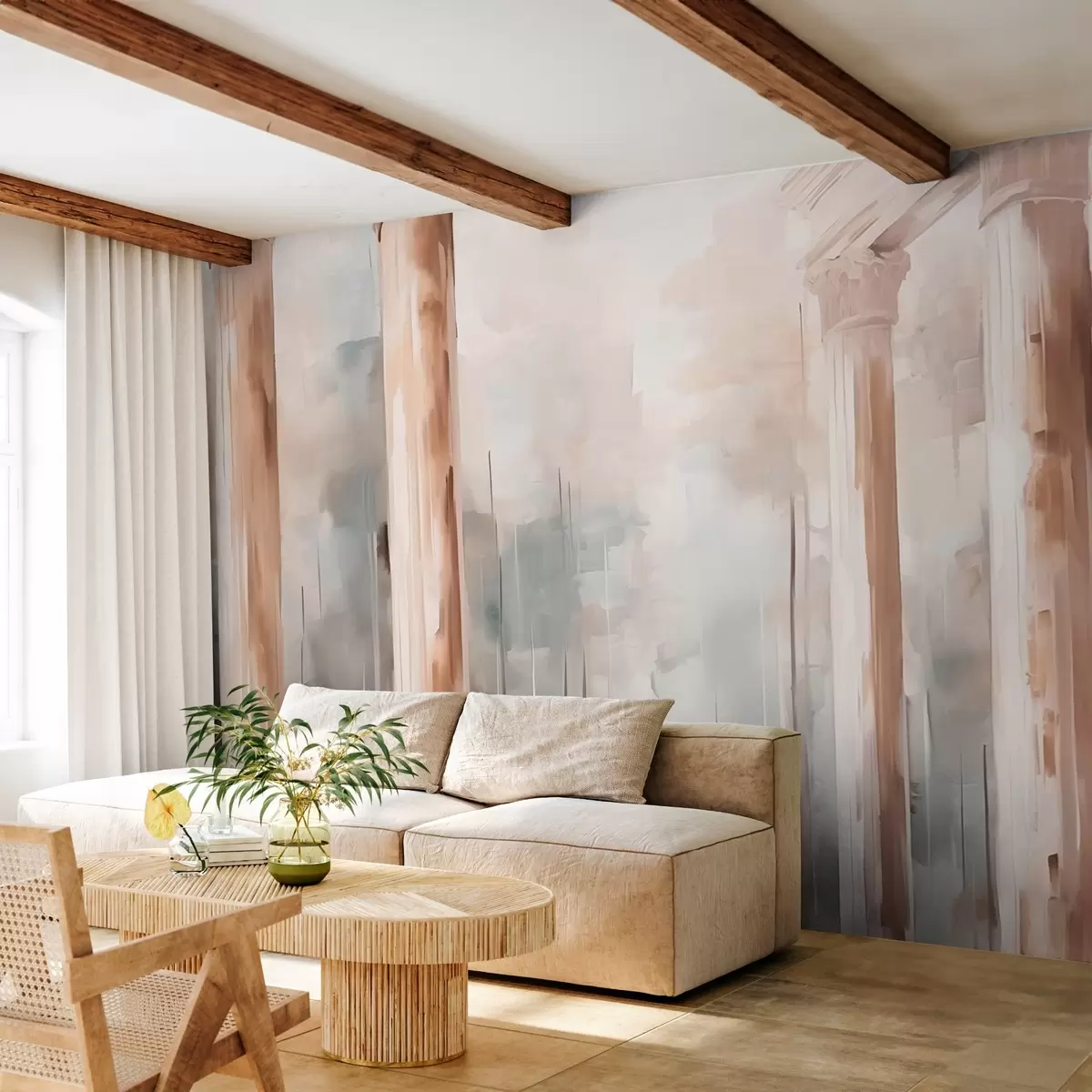 wall murals Апстрактне колоне w03844