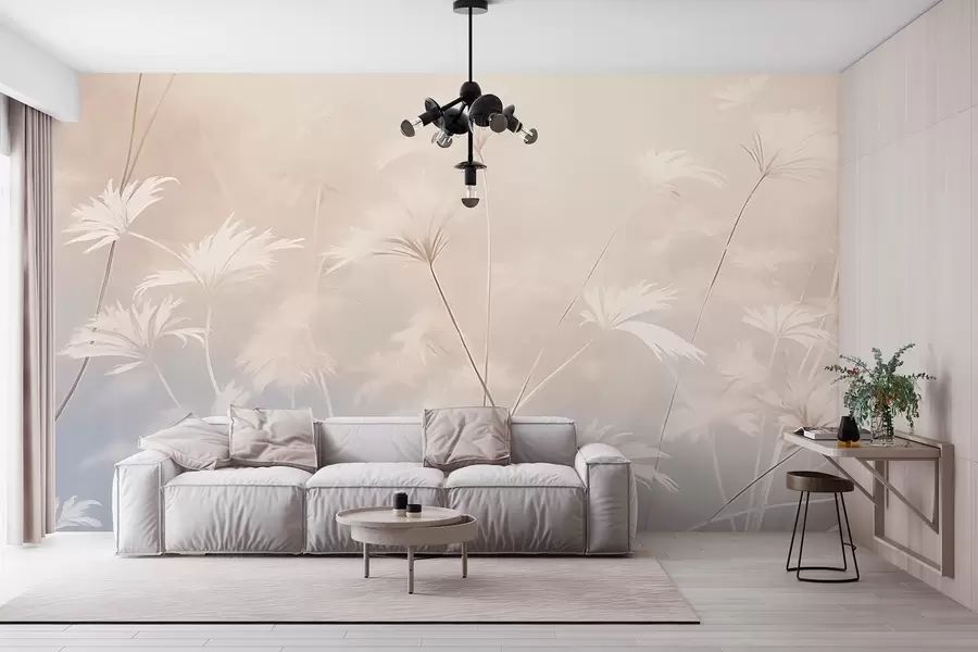 wall murals Биље у винтаге стилу w03840