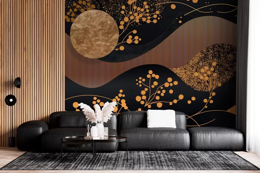 wall murals фантастична звездана ноћ у апстрактном стилу w03764