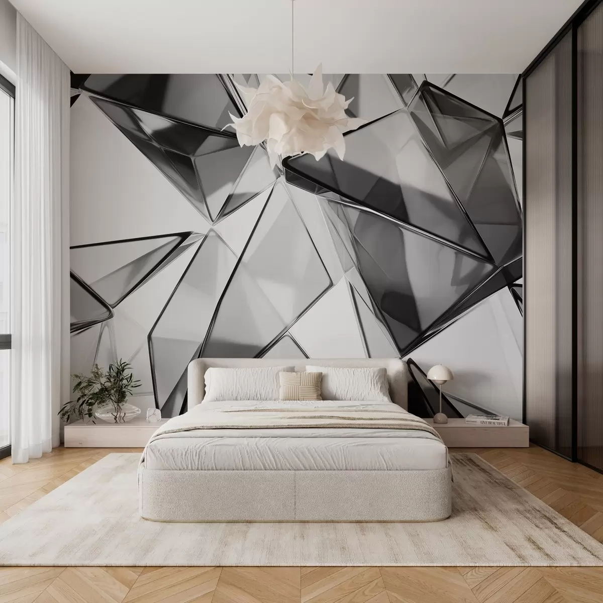 wall murals Призматична апстракција w03903
