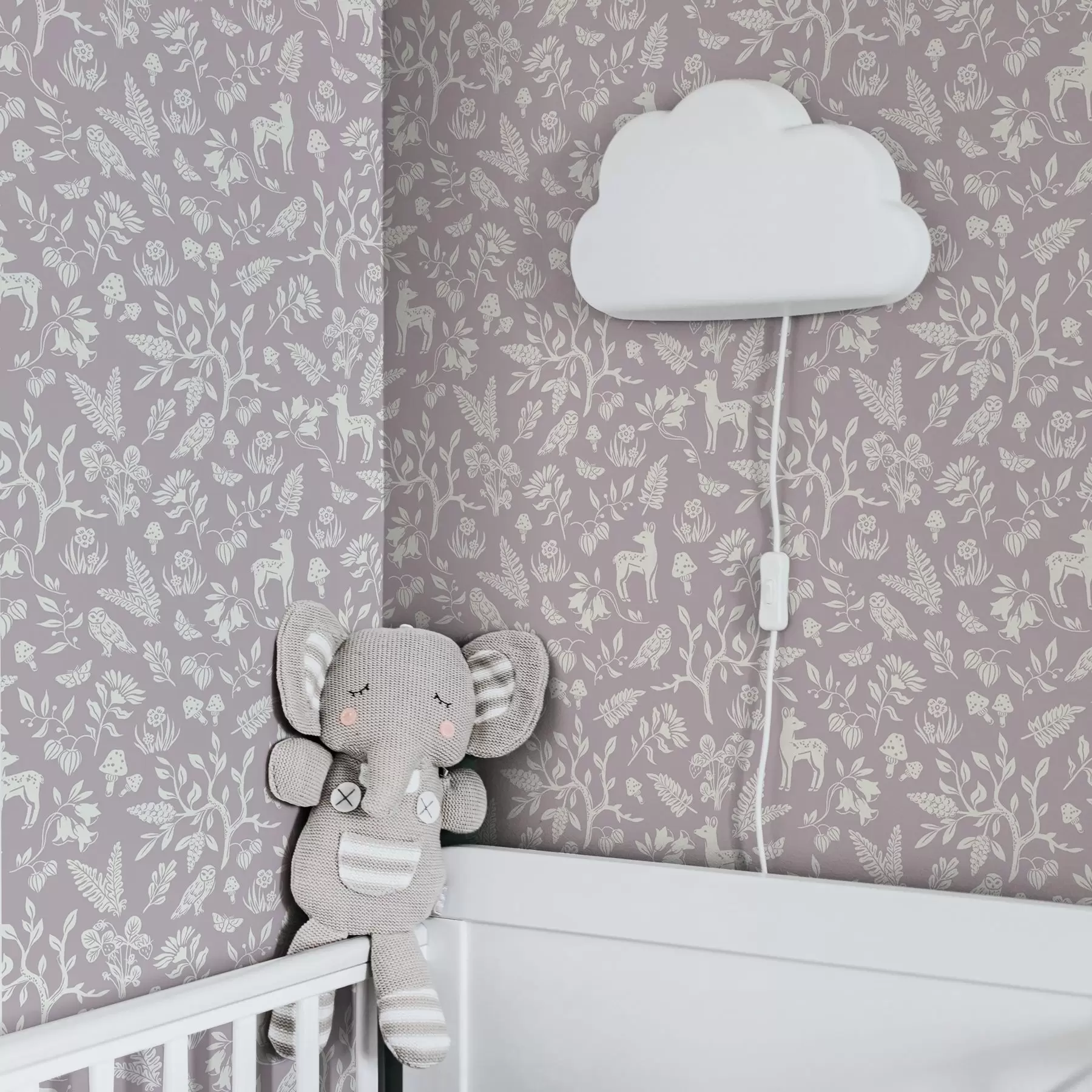 wall murals Скандинавске мини животиње са биљкама a00149v1