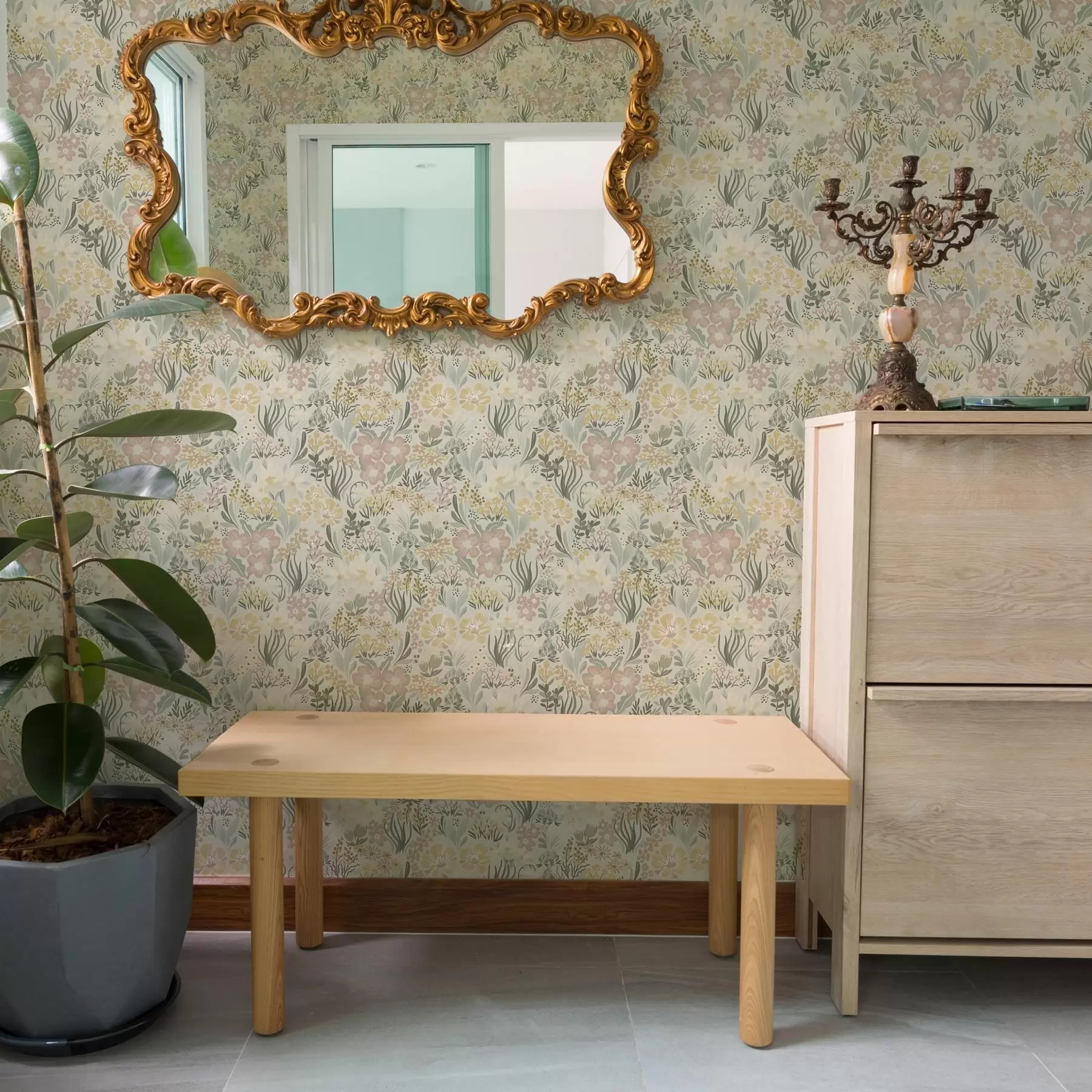 wall murals Цветни принт у пастелној палети a00154v1