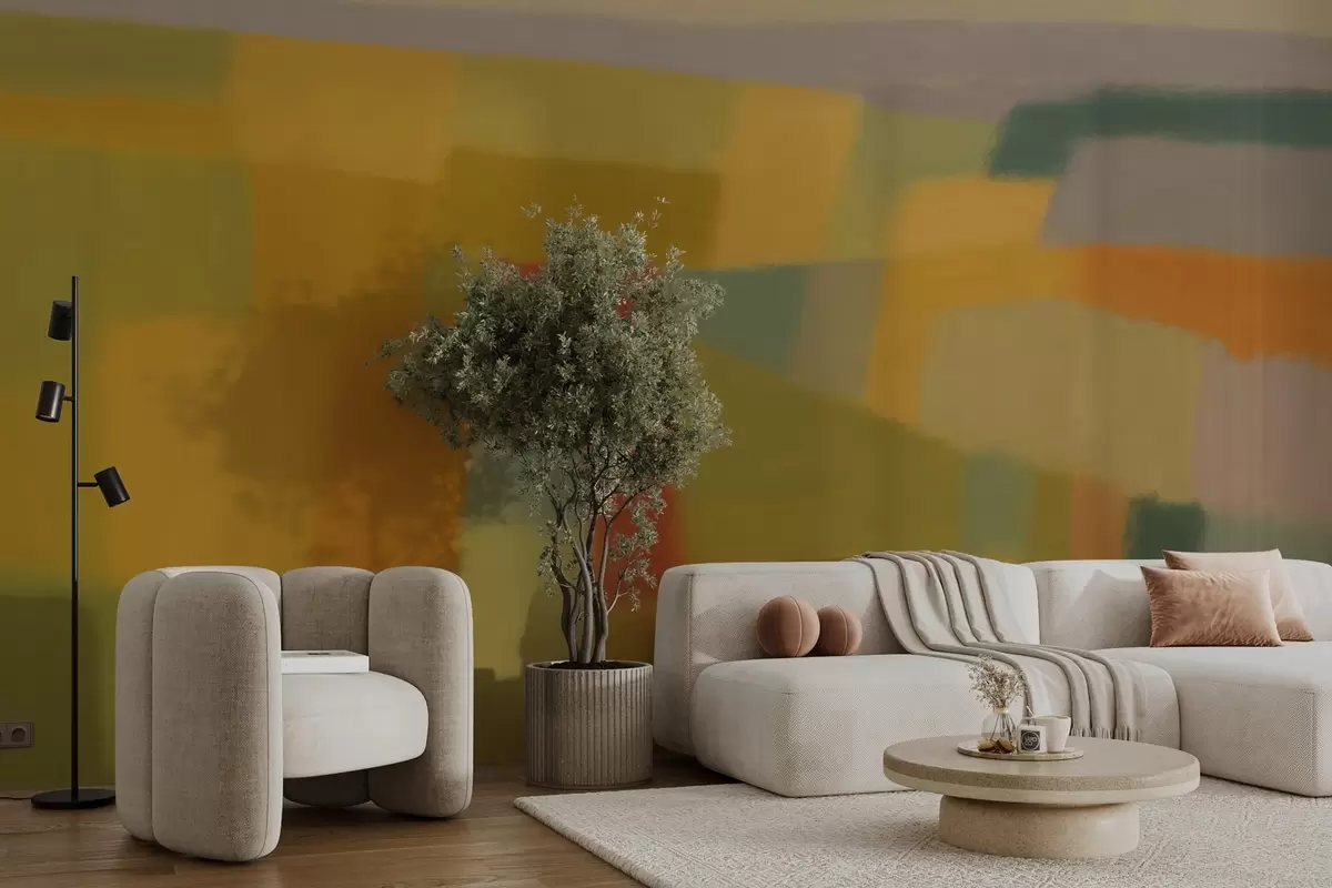 wall murals Апстрактни пејзаж w03966