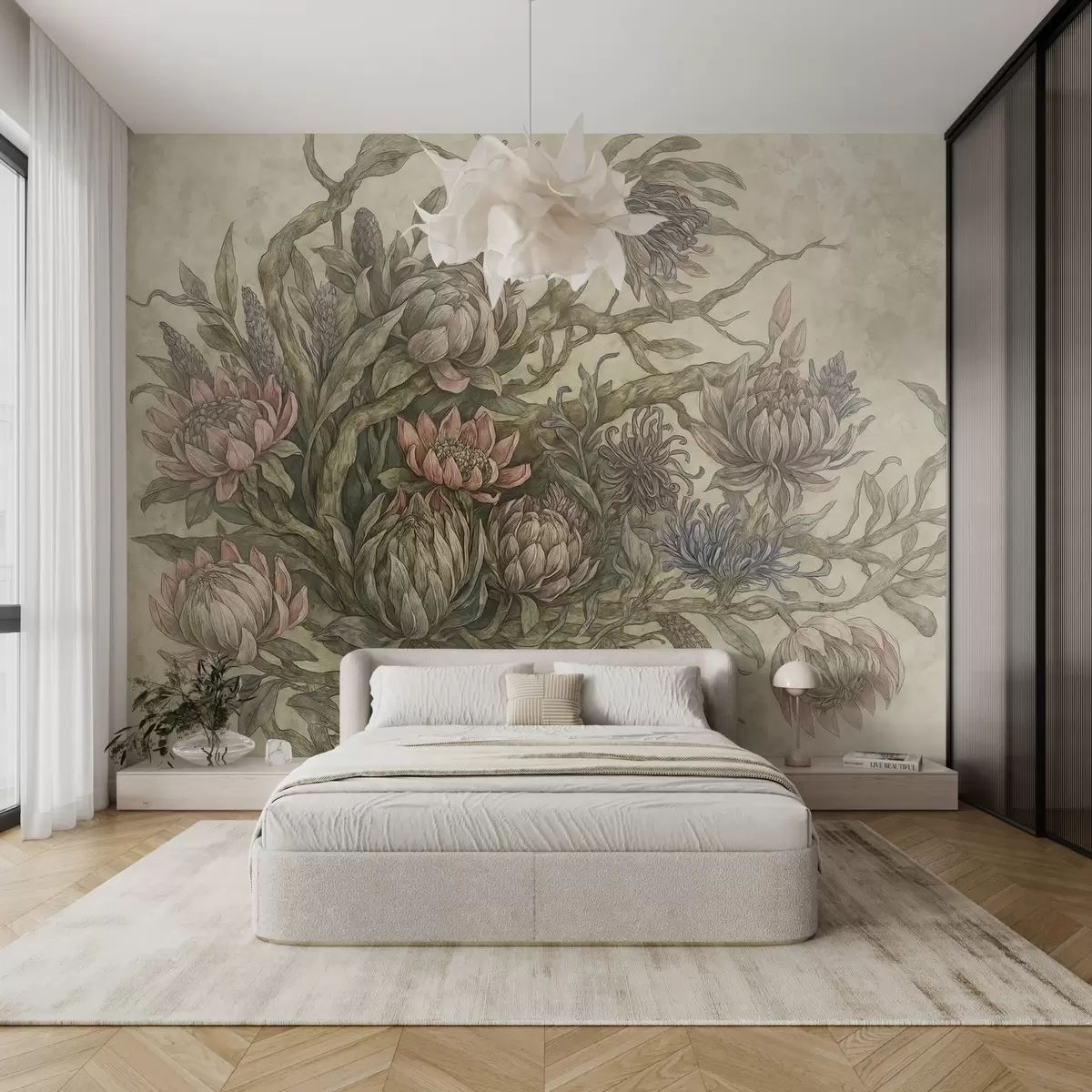 wall murals Хировито цвеће w03975