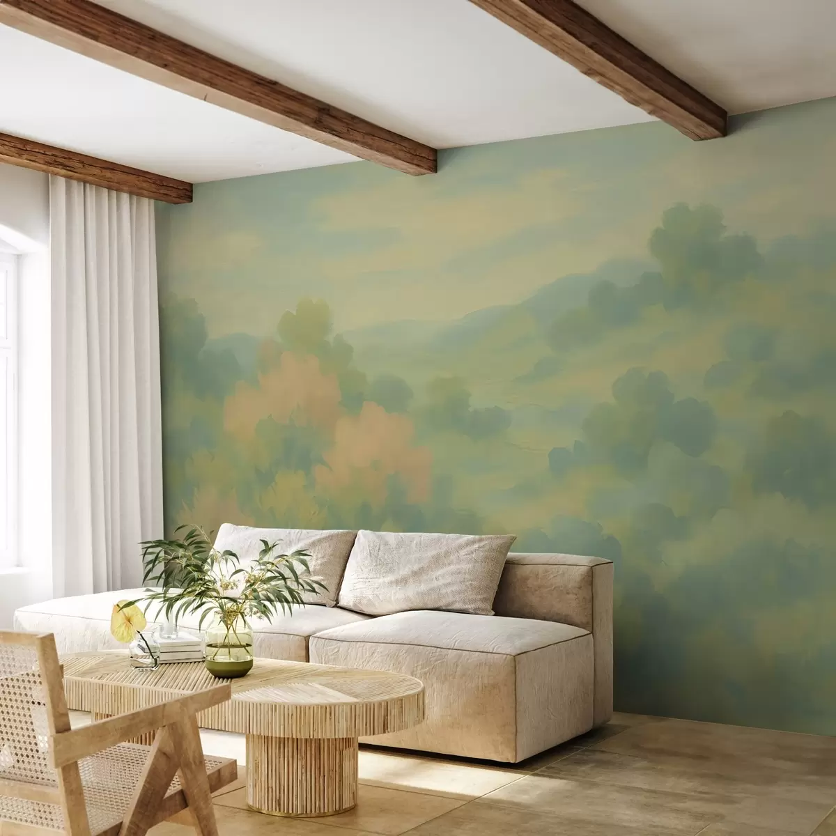 wall murals Деликатно поље w03977