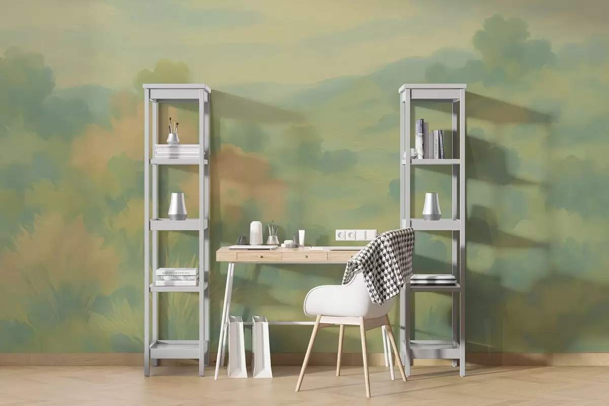 wall murals Деликатно поље w03977