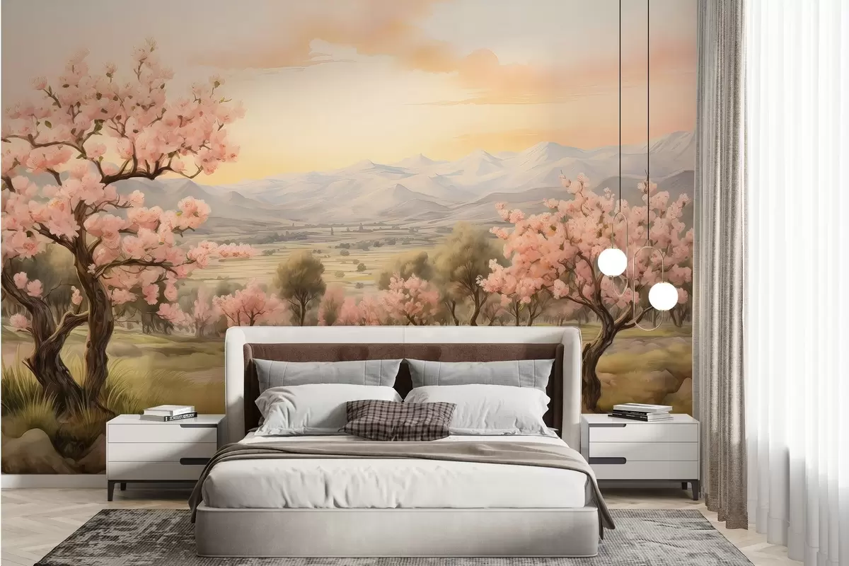 wall murals Цветање дрвећа w03978