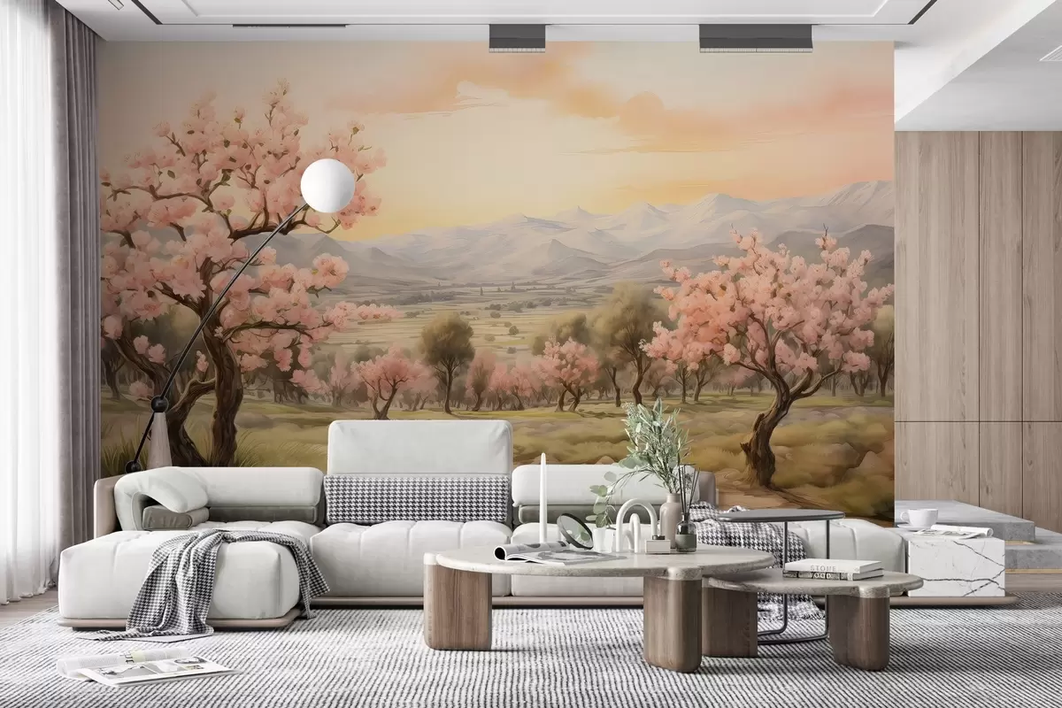 wall murals Цветање дрвећа w03978