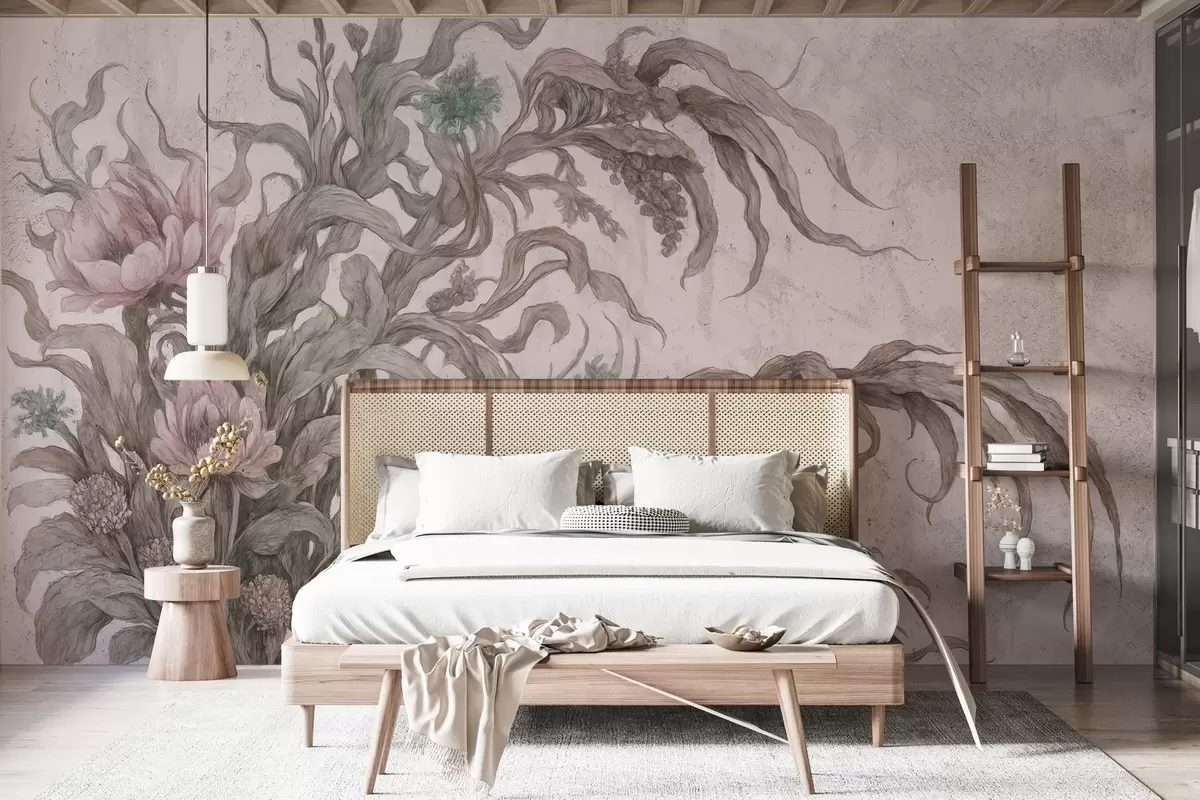 wall murals Надреалне биљке w03979v2