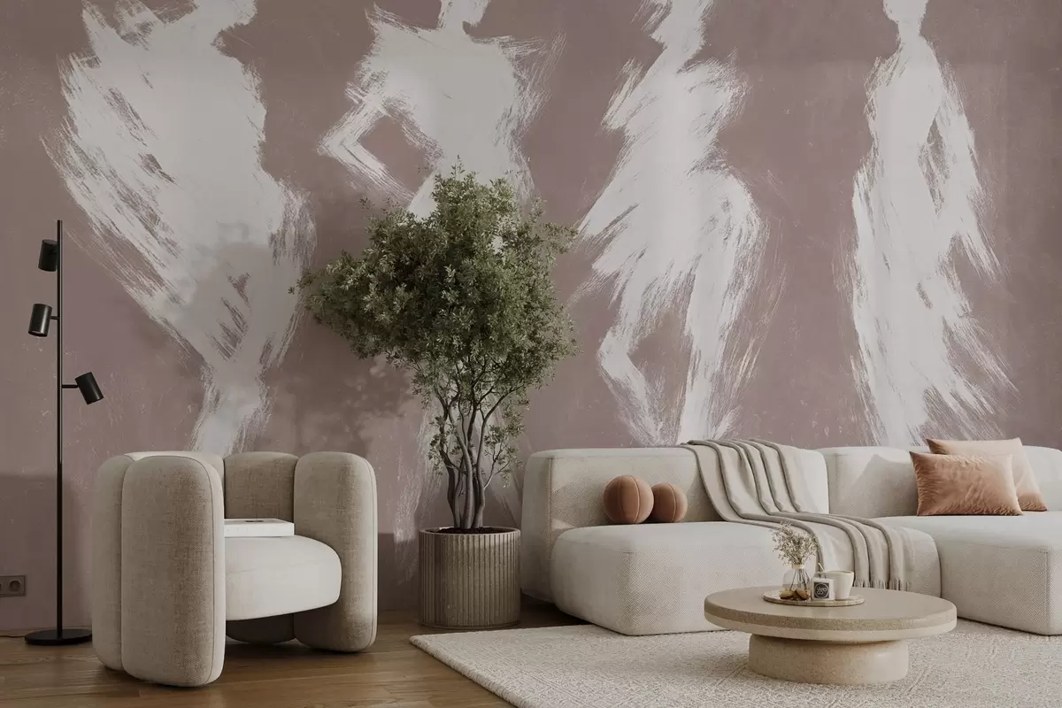 wall murals Даме из фантазије w03981v2