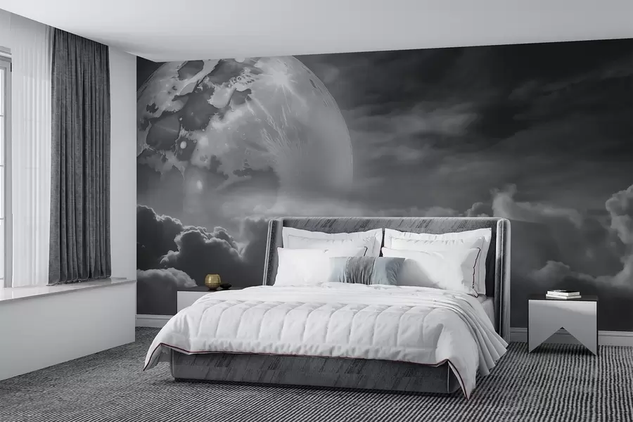 wall murals Месец изнад облака w03921