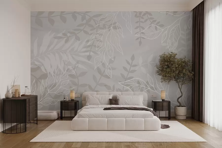 wall murals Контурисани листови w03984v3
