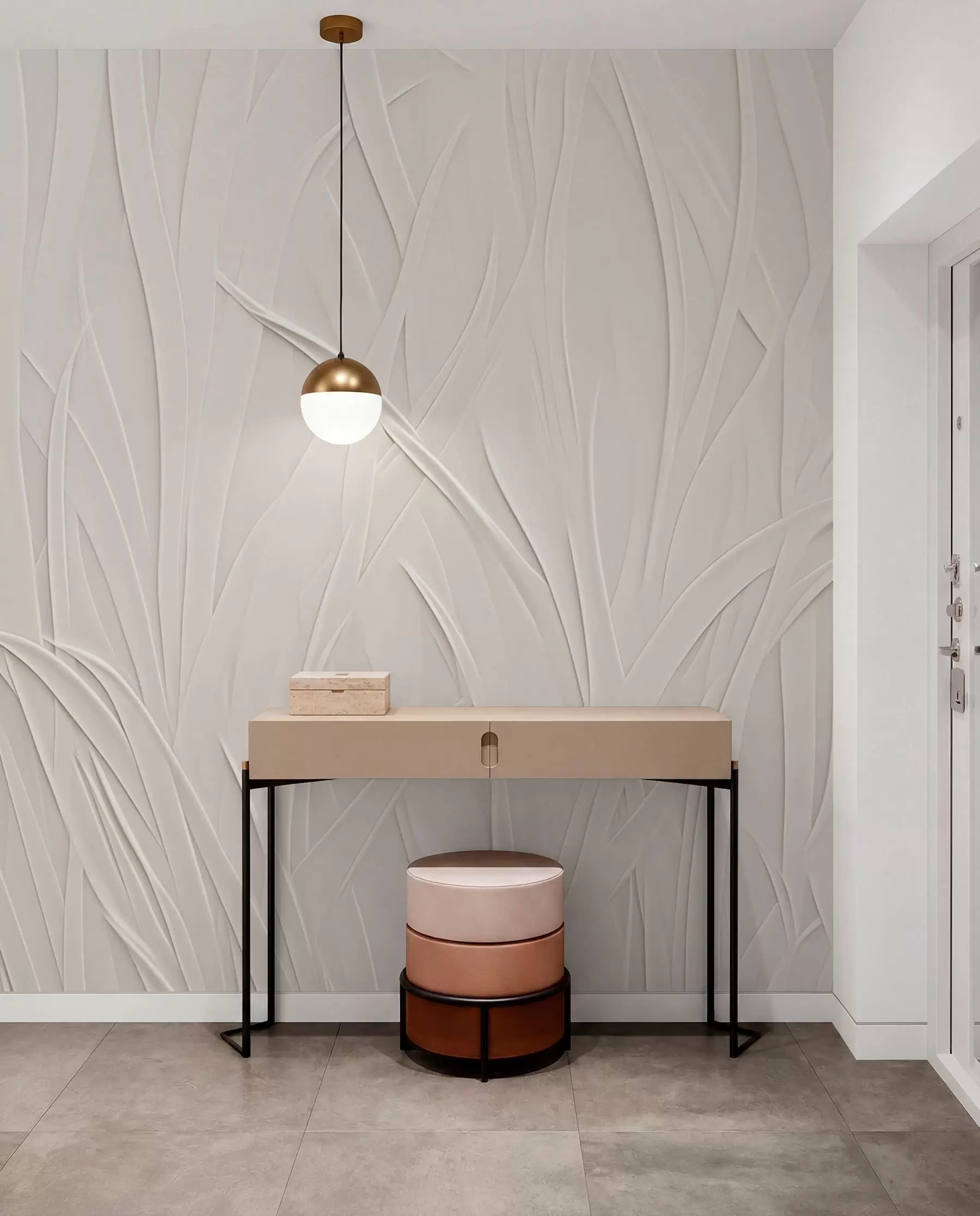 wall murals Закривљене линије w03985